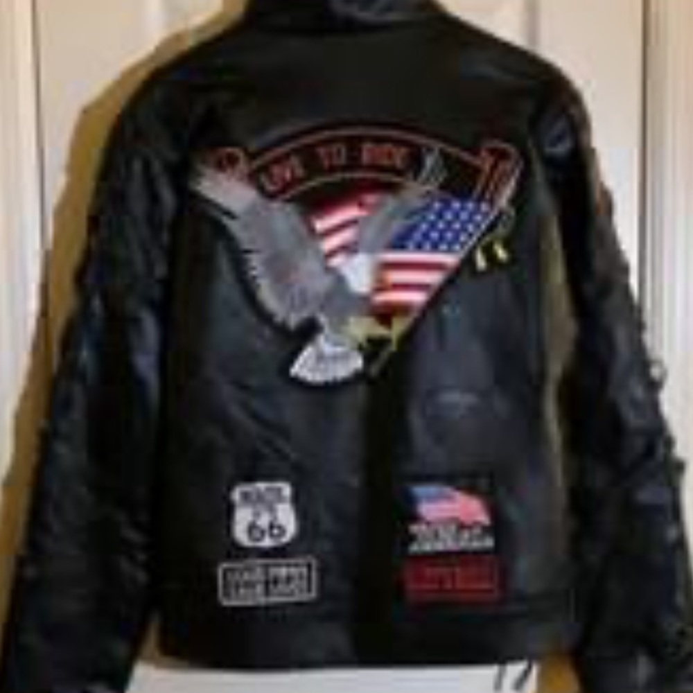 Black Buffalo Leathers Motorcycle Jacket